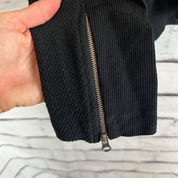 Eileen Fisher Women's Black Lightweight Mid-Length Jacket Size M - Picture 7 of 7